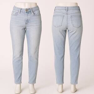 SO High Rise Jegging Jeans Size 0 Light Wash Stretch Slim Fit Denim‎ Casual Y2K